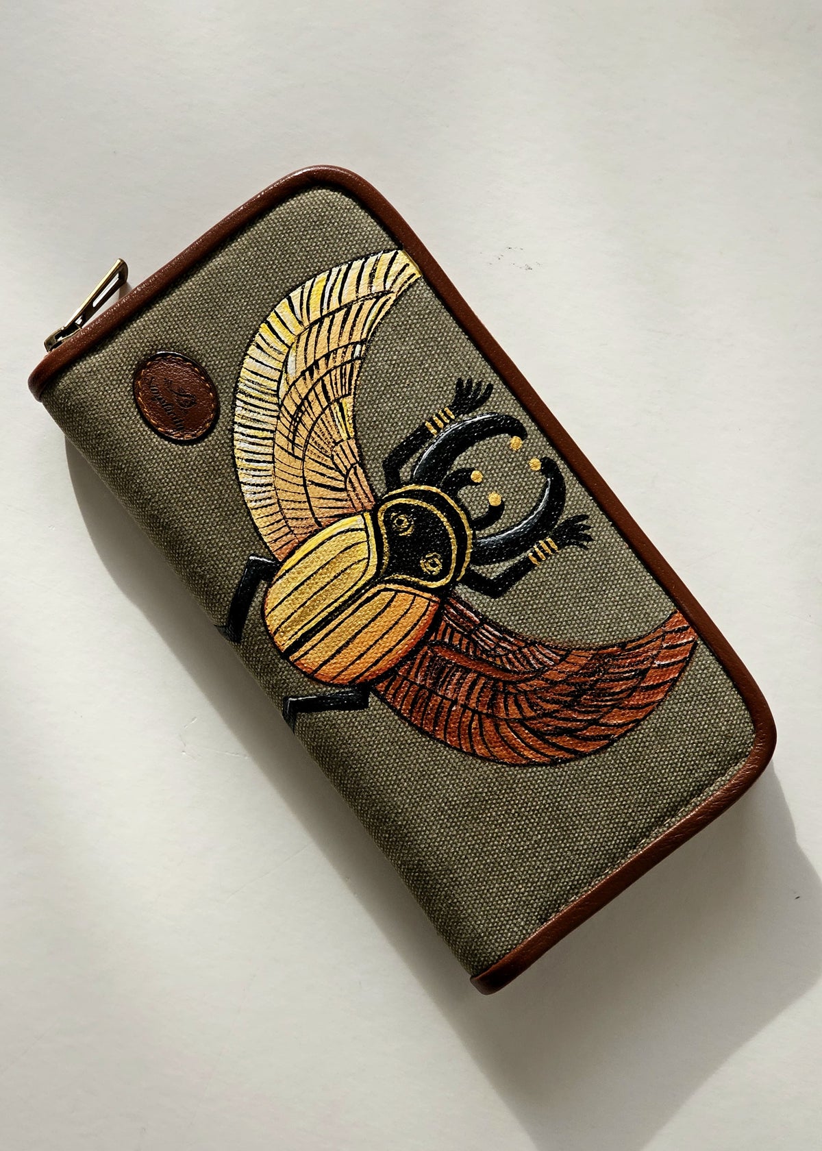 Fabric Wallet X Royal Scarab