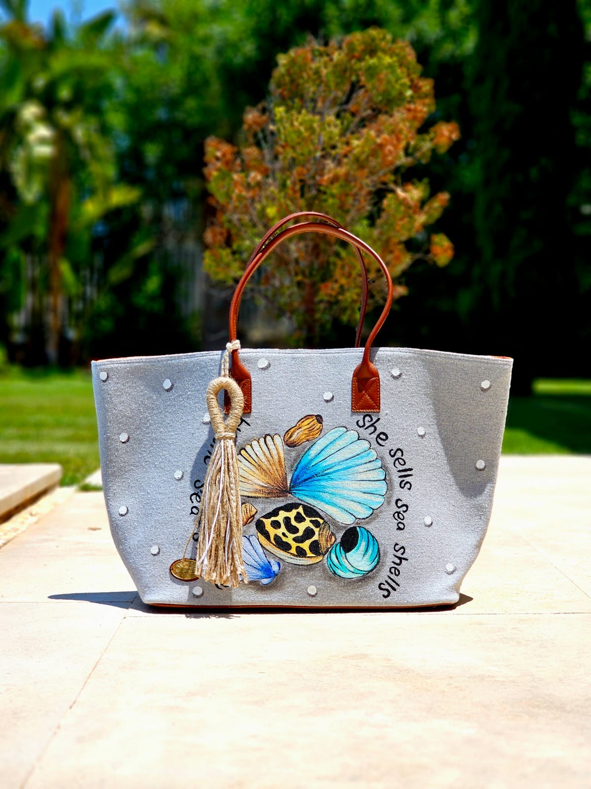 Beach Bags with Tassel
