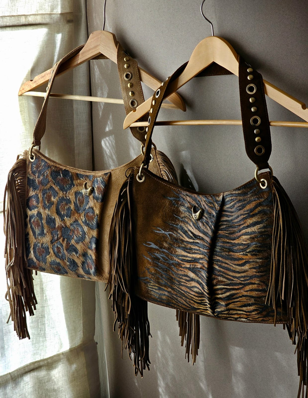 Shoulder Bag Side Fringes