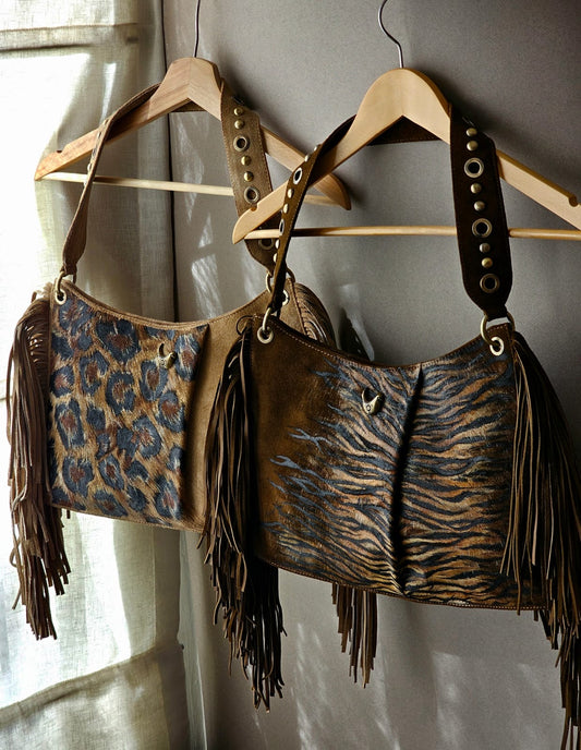 Shoulder Bag Side Fringes