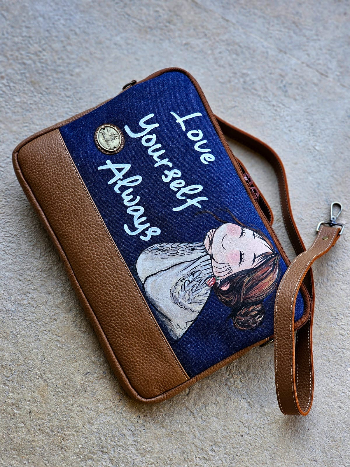 Small Laptop Sleeve X Love Yourself