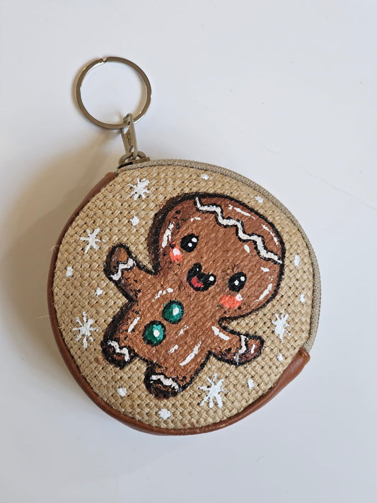 Gingerbread Man Coin Purse