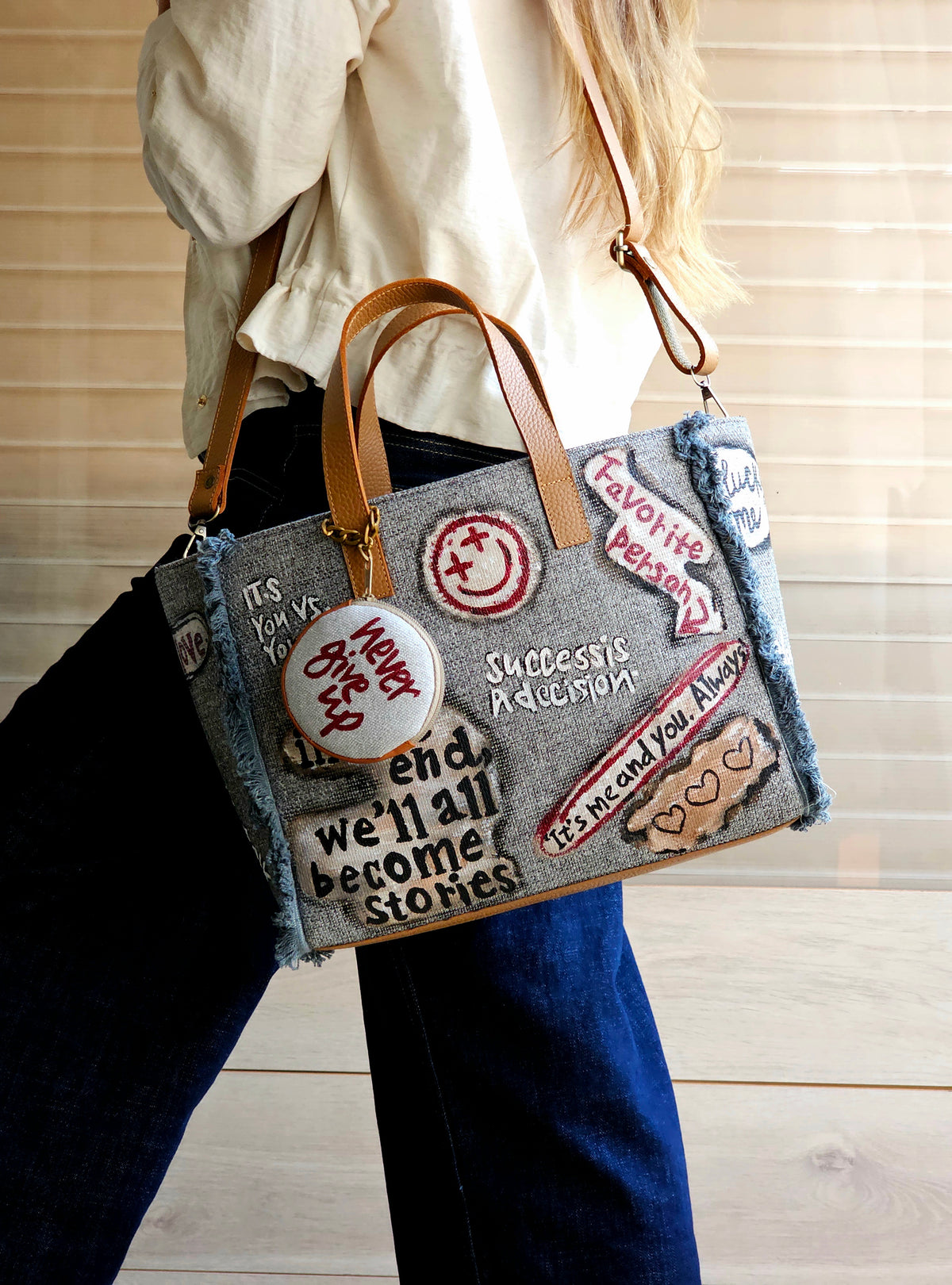 Grey Tote Bag X Little Reminders