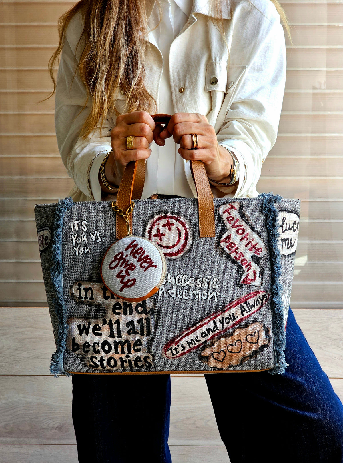 Grey Tote Bag X Little Reminders