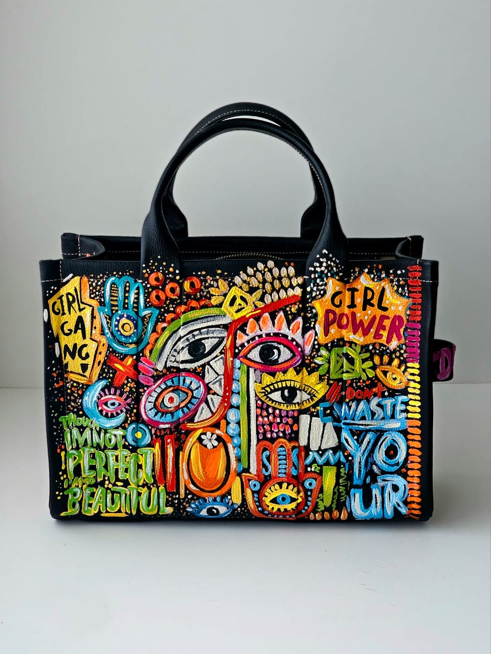 Leather Tote Bag X Colors