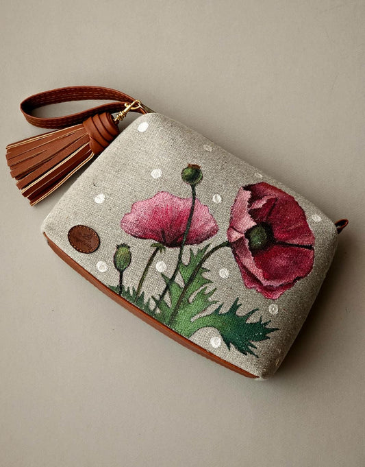 Gogo Clutch X Pink Flowers