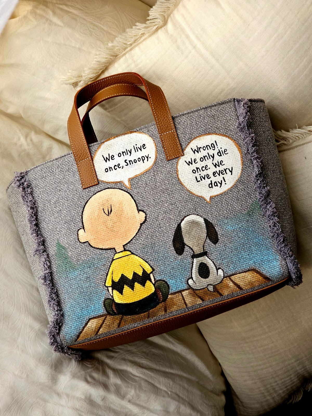 Grey Tote Bag X We Live Everyday