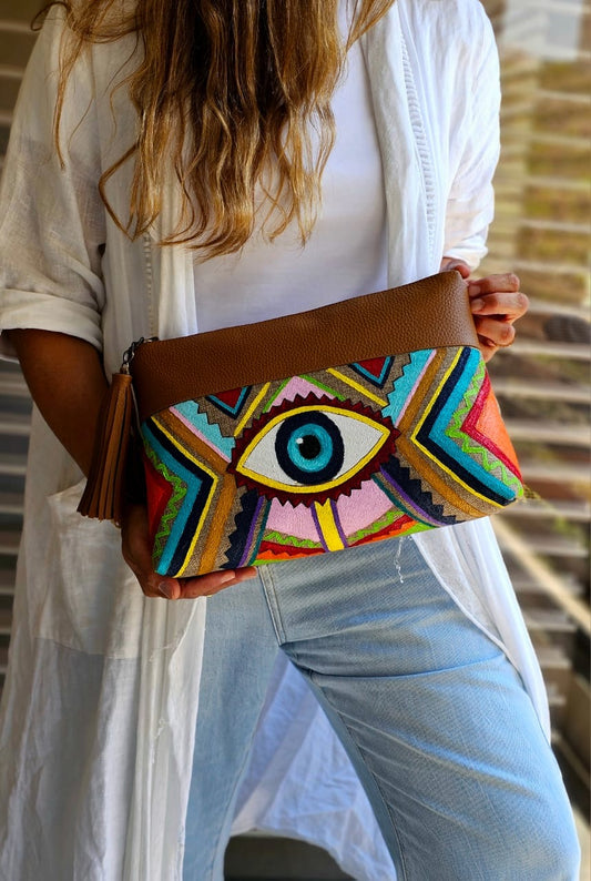 Summer Clutch X Geometric Eye