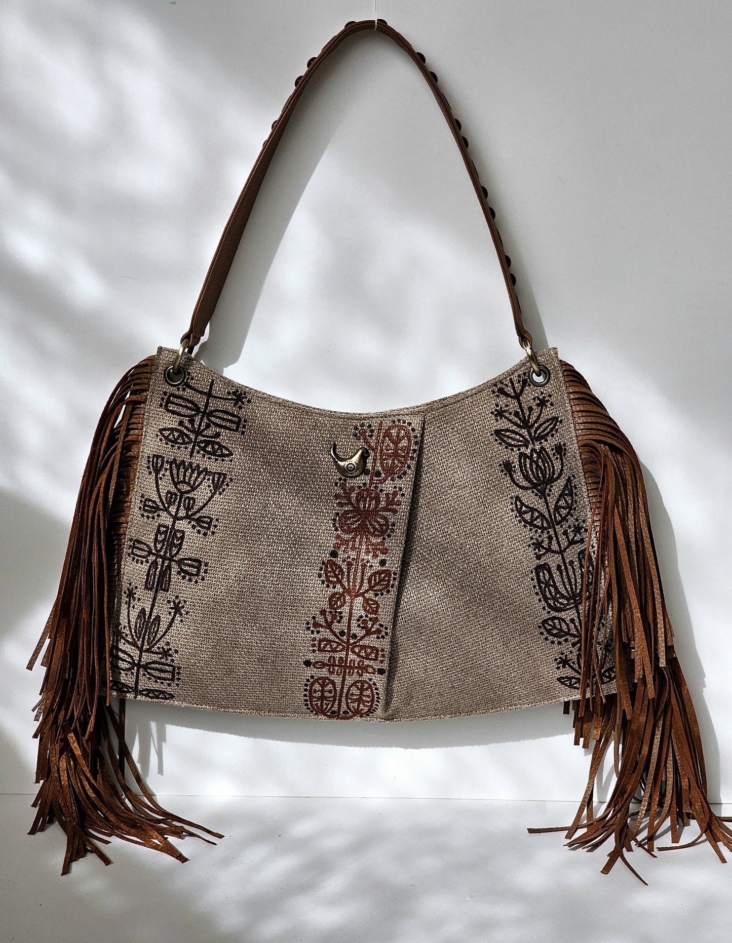 Shoulder Bag Side Fringes