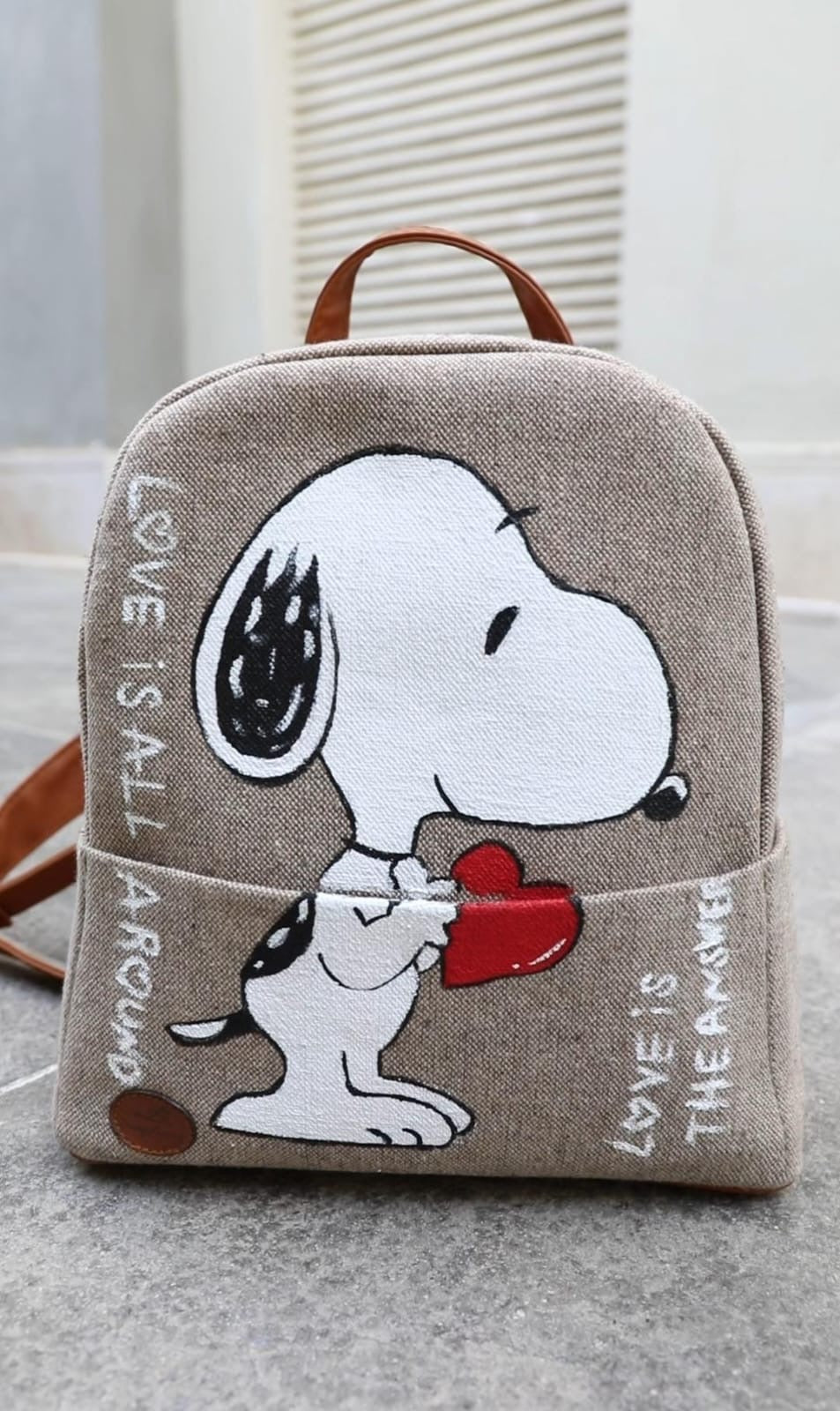 Fabric Medium Backpacks