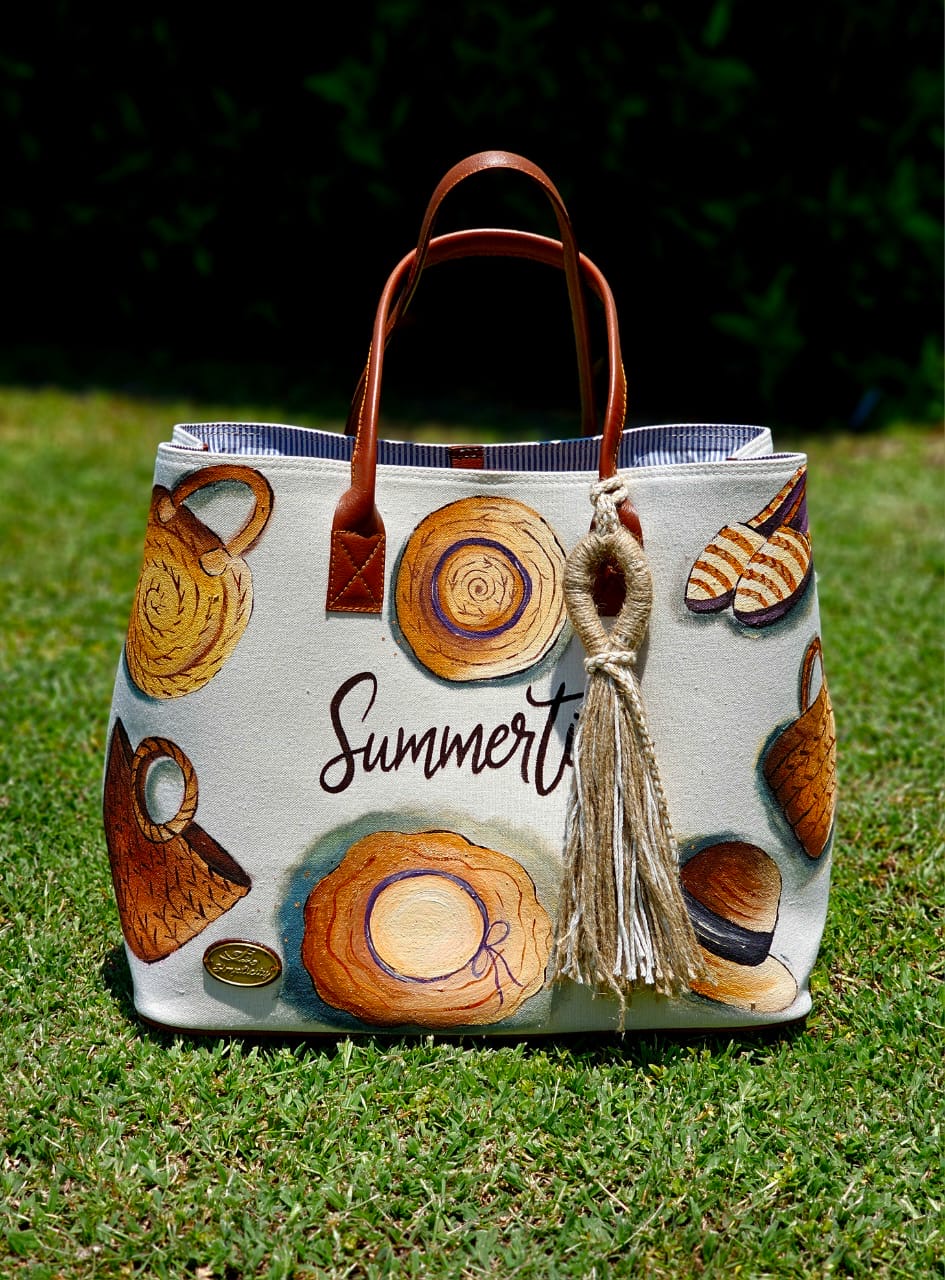 Beach Bags with Tassel