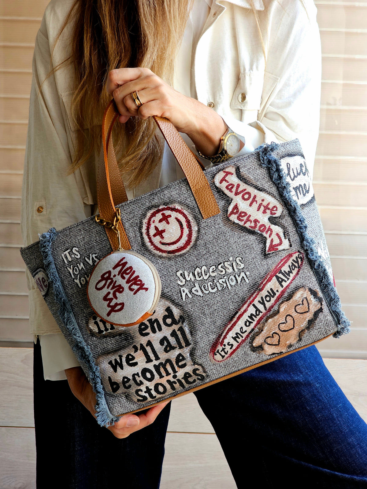 Grey Tote Bag X Little Reminders