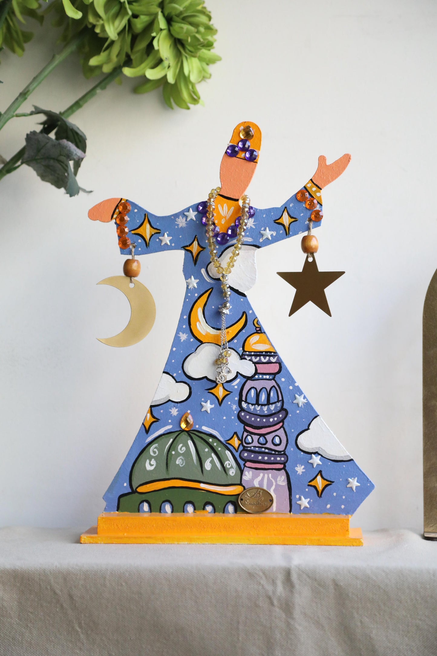 Wooden Darweesh X Purple Design