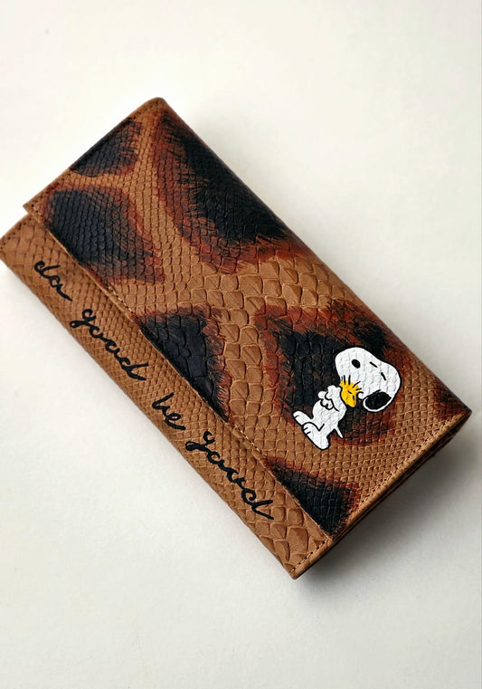 Leather Wallet Havan Base X Snoopy