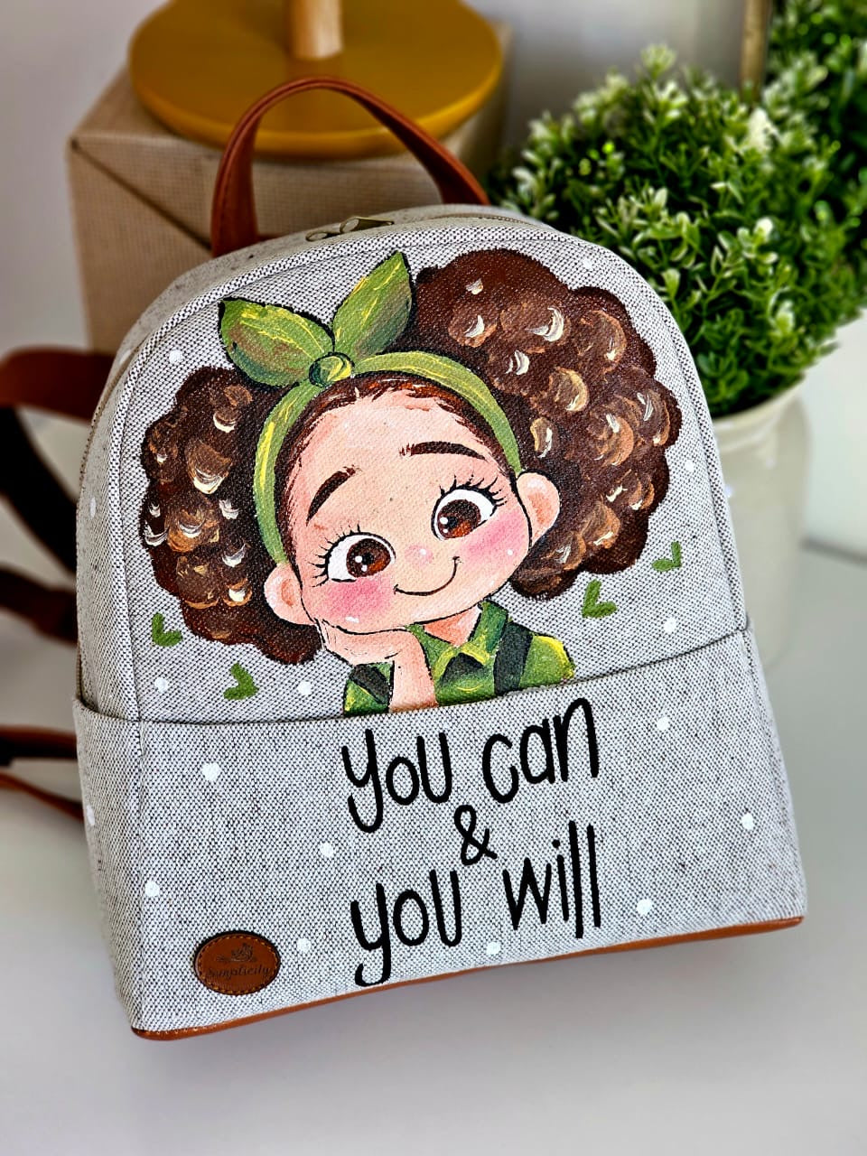 Fabric Medium Backpacks