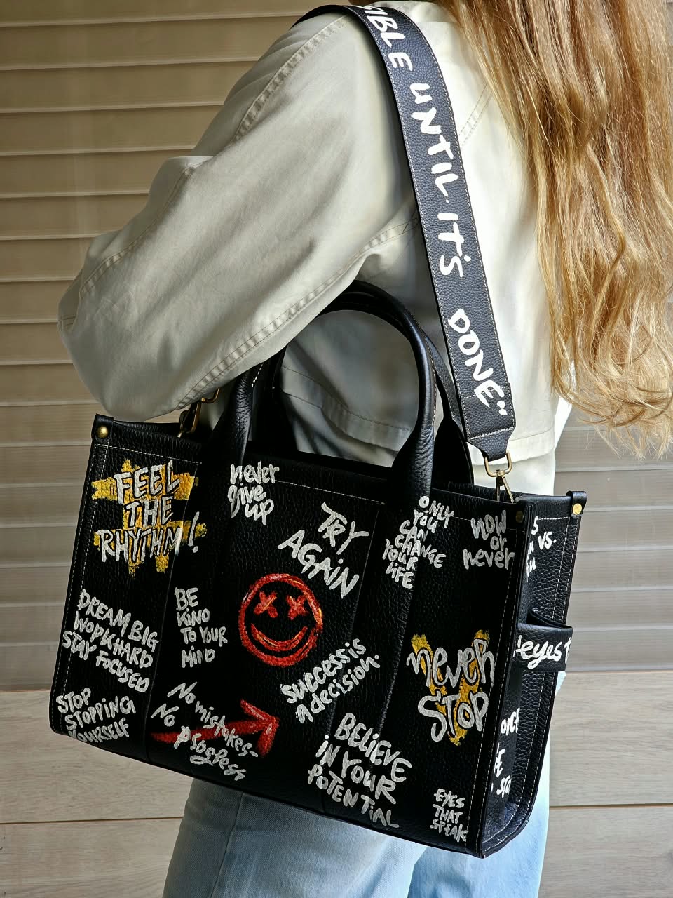 Large Tote Bag X Bold Energy