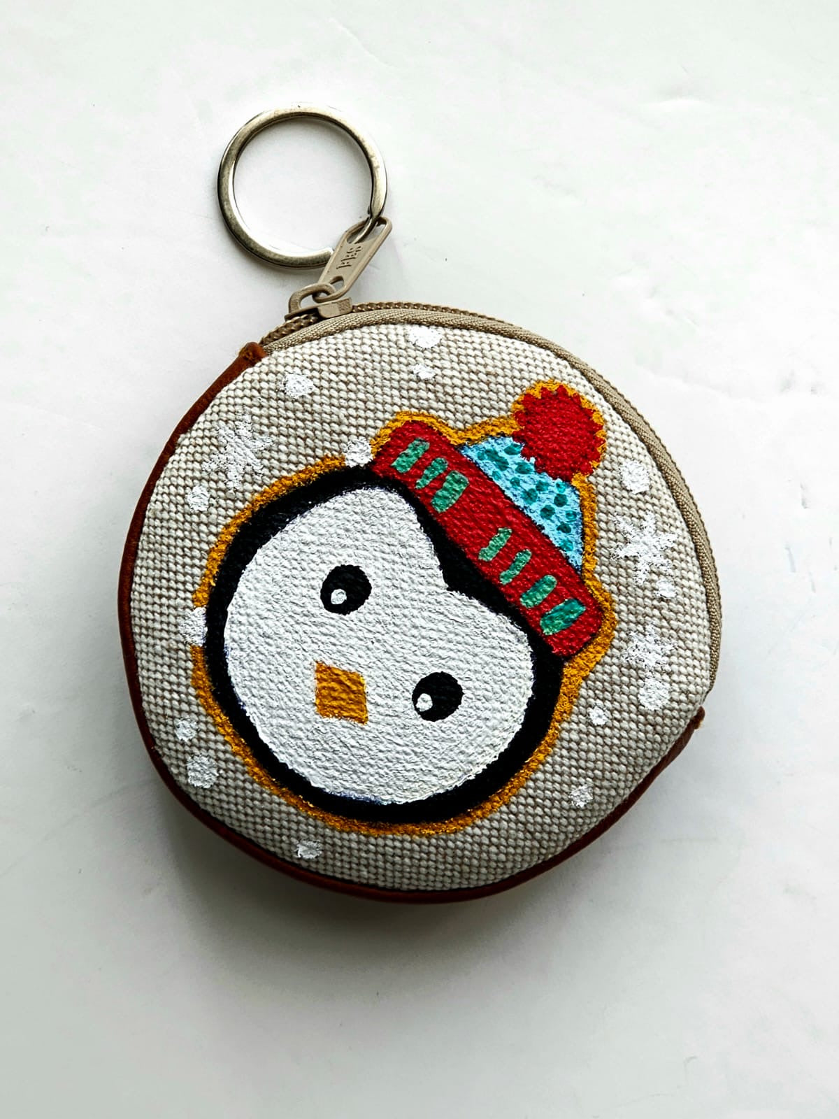 Winter Penguin Coin Purse