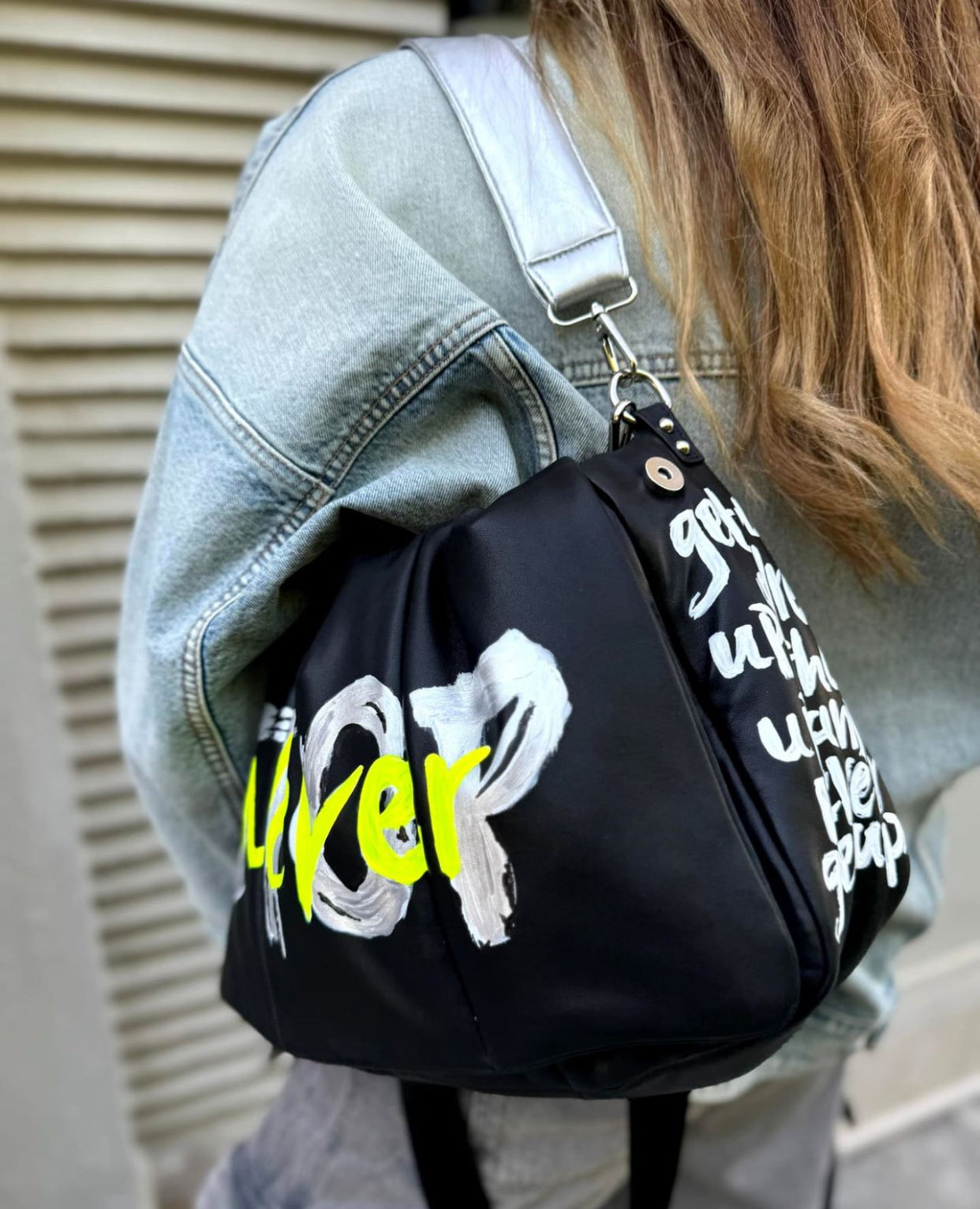 Bold leather Black X NeverStop