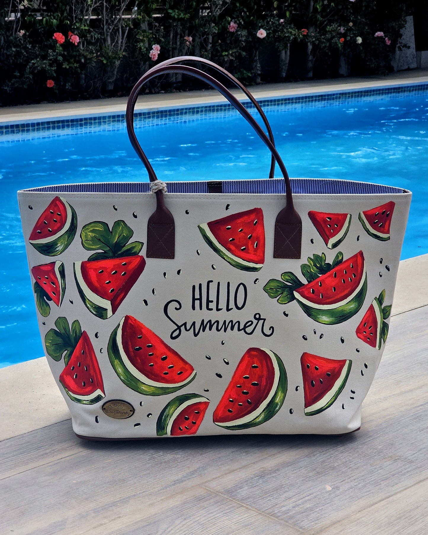 Beach Bag X Watermelon Love