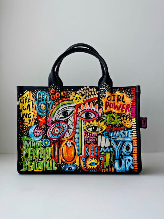 Leather Tote Bag X Colors