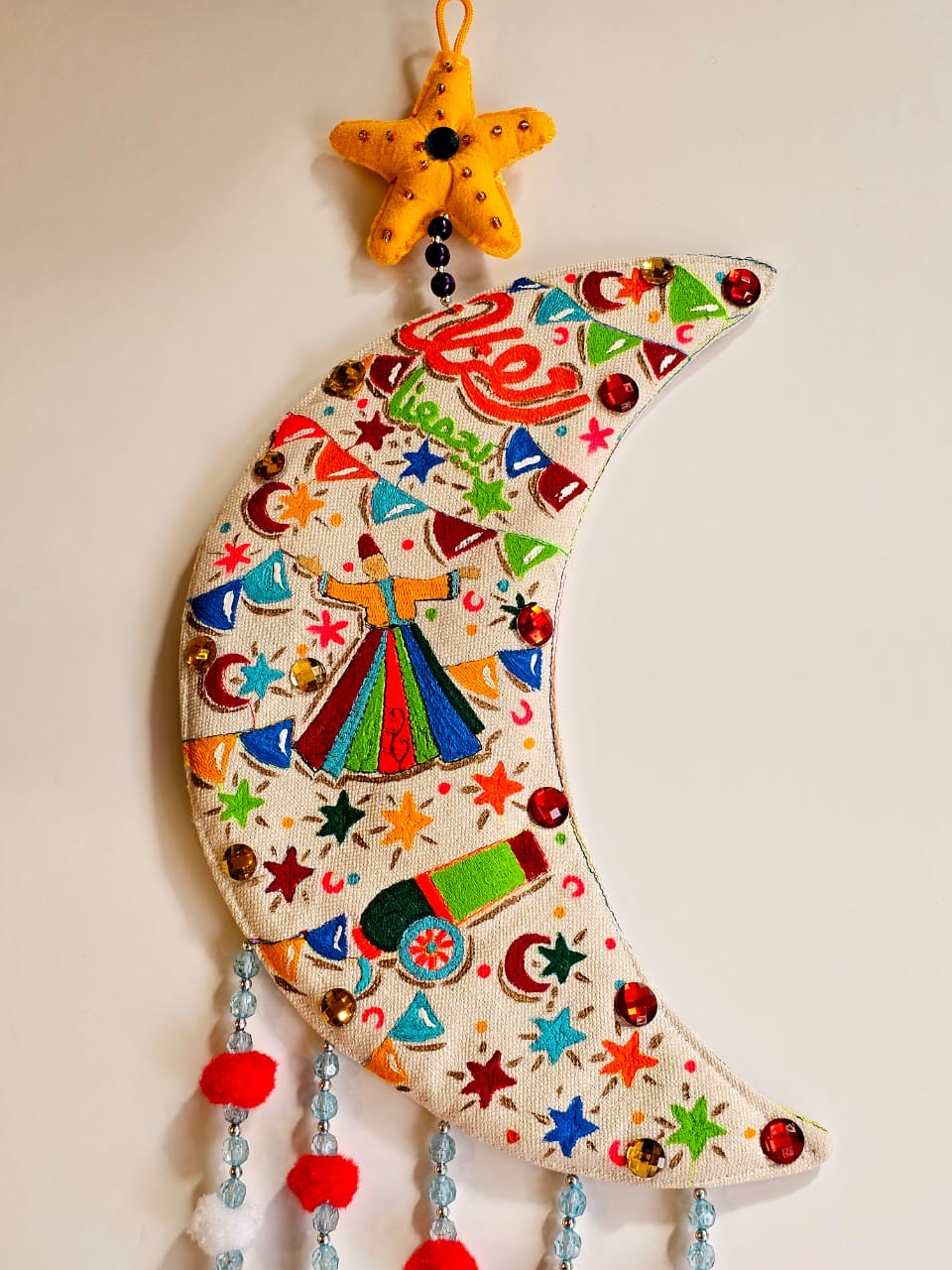 Fabric Crescent Decor X The Tanoura