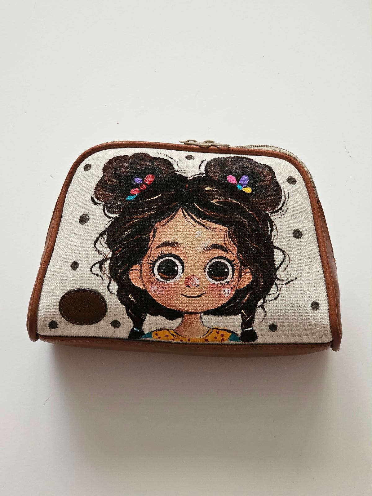 Makeup Pouch X Double Bun Cutie