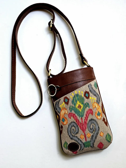 Mobile Cross Bag Beige X Colors
