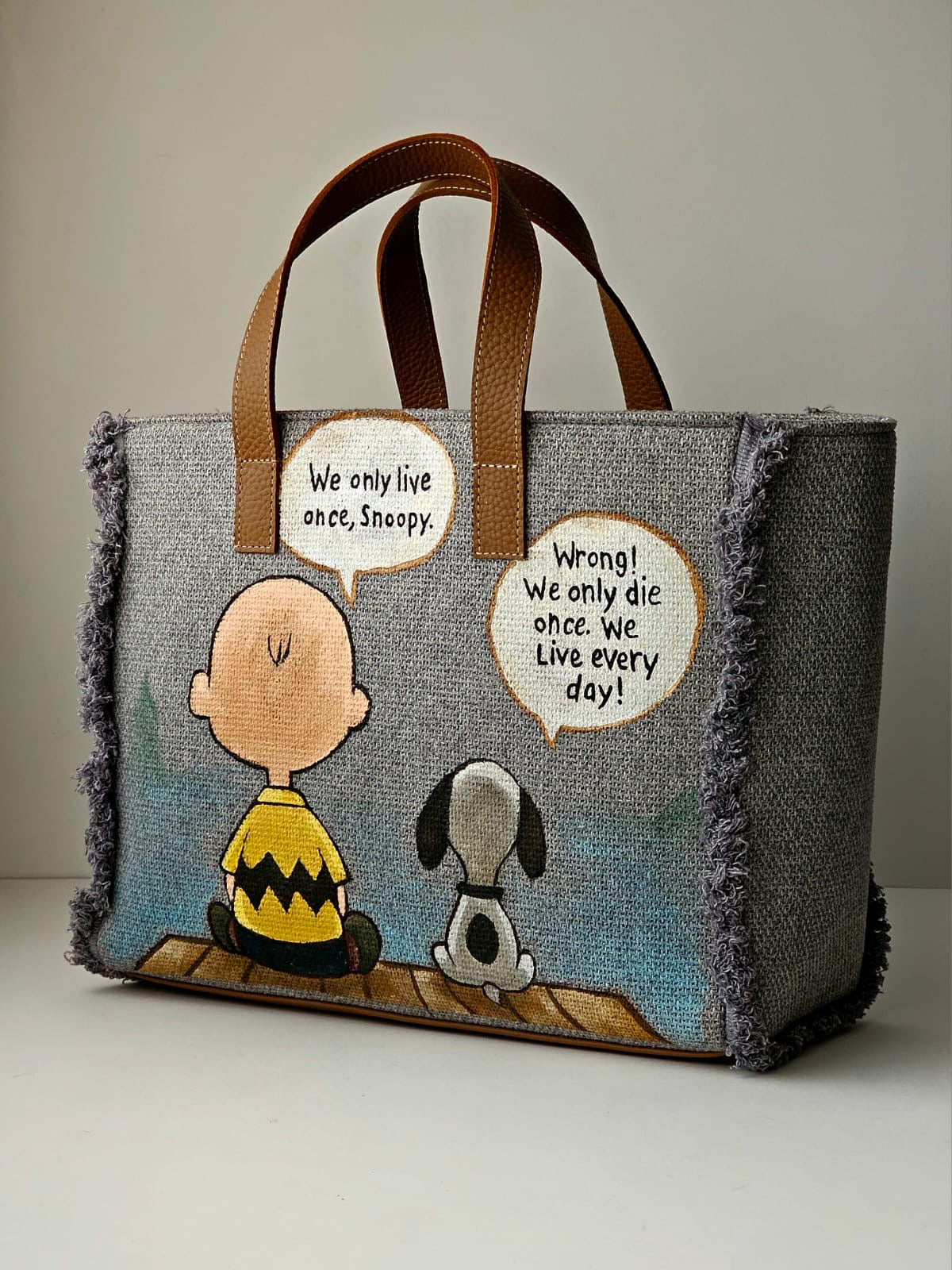 Grey Tote Bag X We Live Everyday