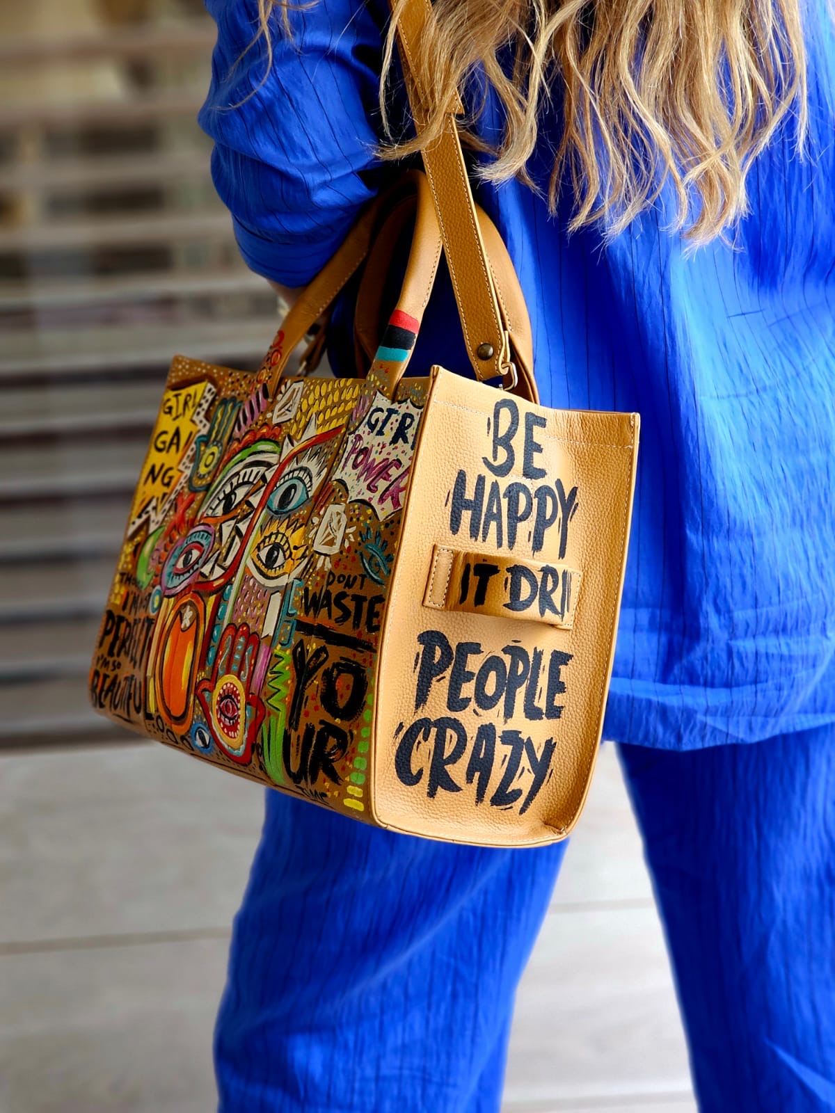 Large Tote Bag X Eyes Havan