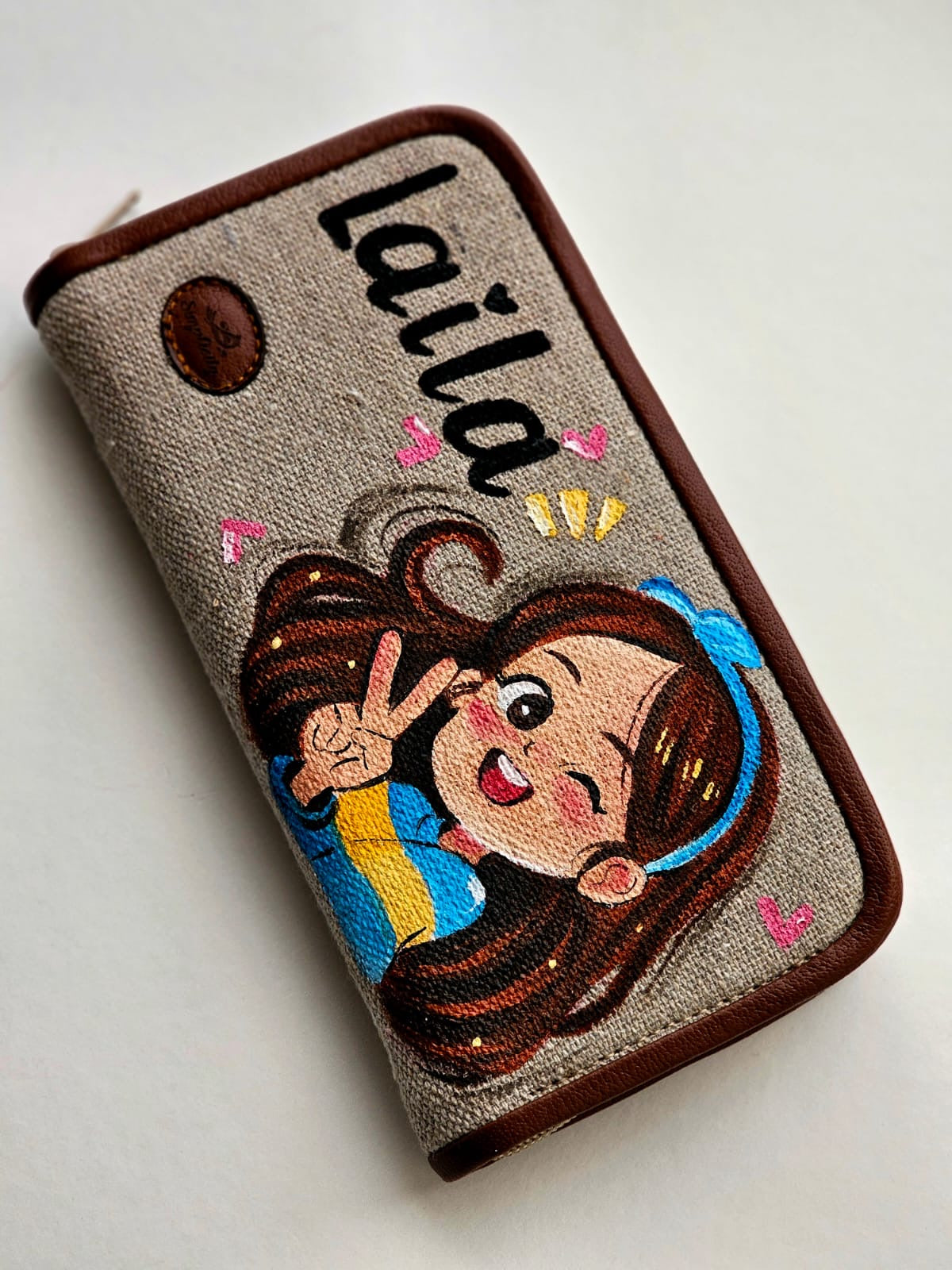 Wallet X Girl in Blue