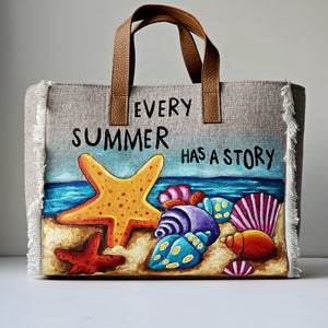 Summer Tote Bag X Seashells