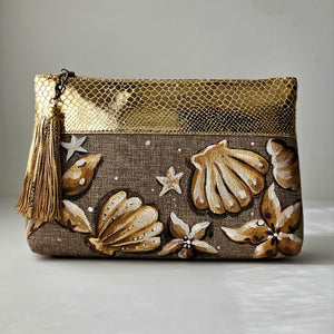 Summer Clutch X Golden Shells