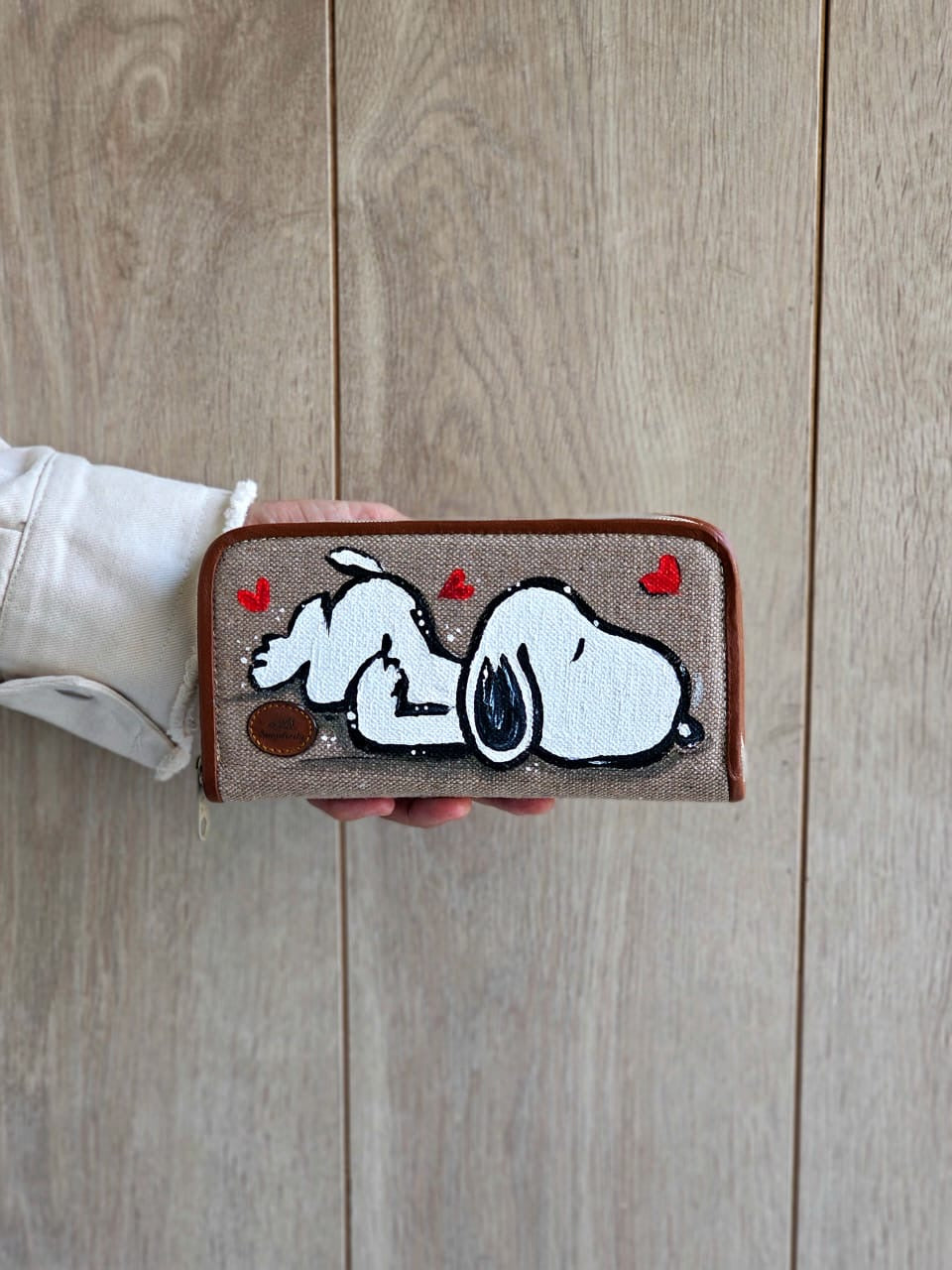 Fabric Wallet Snoopy