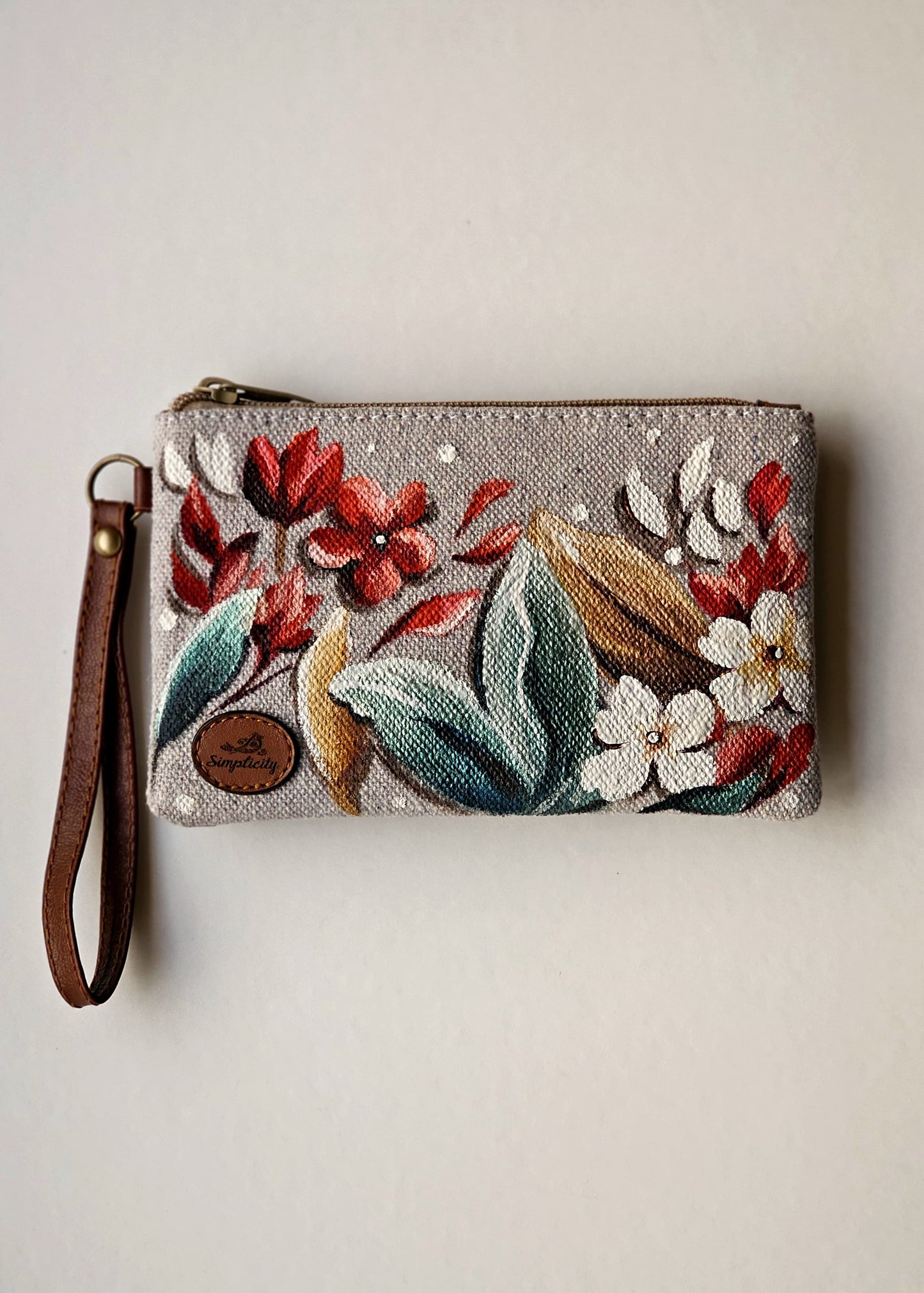 Mini Pouch X Elegant Flowers