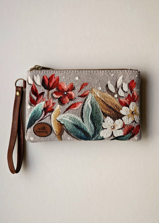 Mini Pouch X Elegant Flowers
