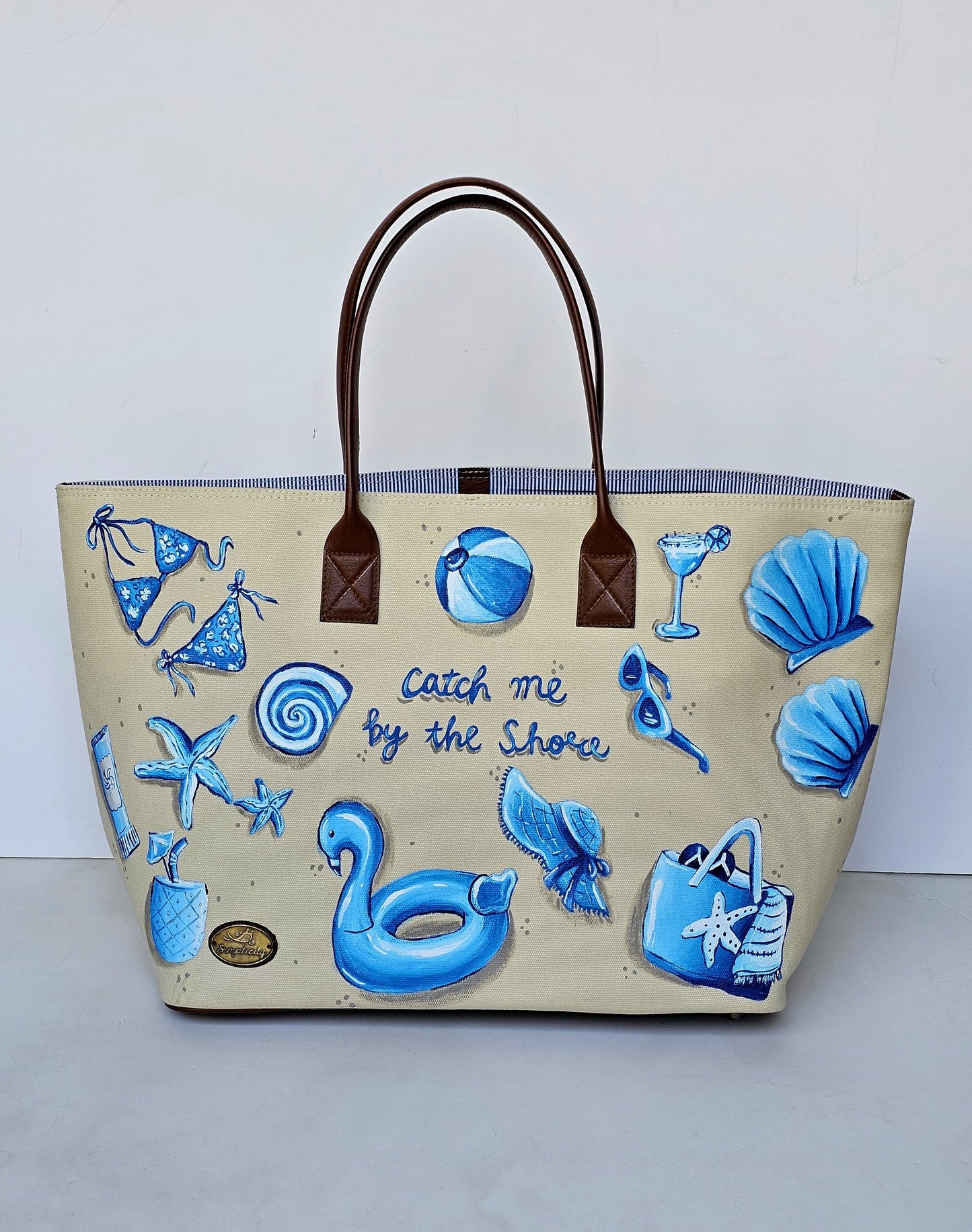 Beach Bag X Blue Vibes