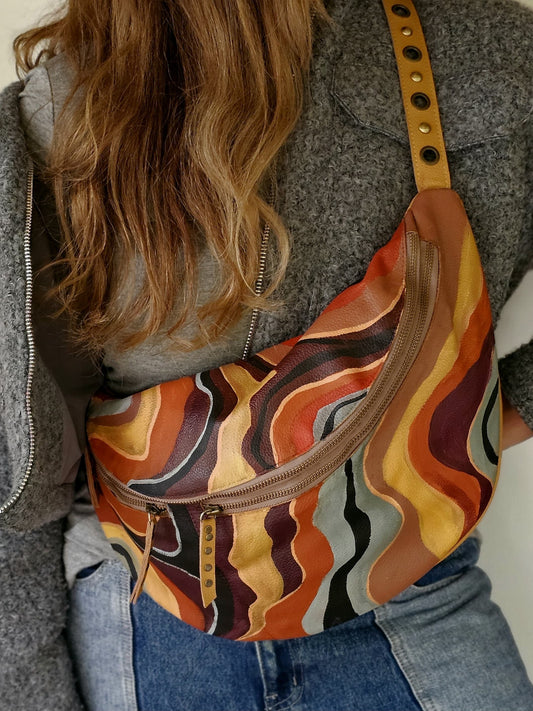 Leather Bumbag Havan X Colors