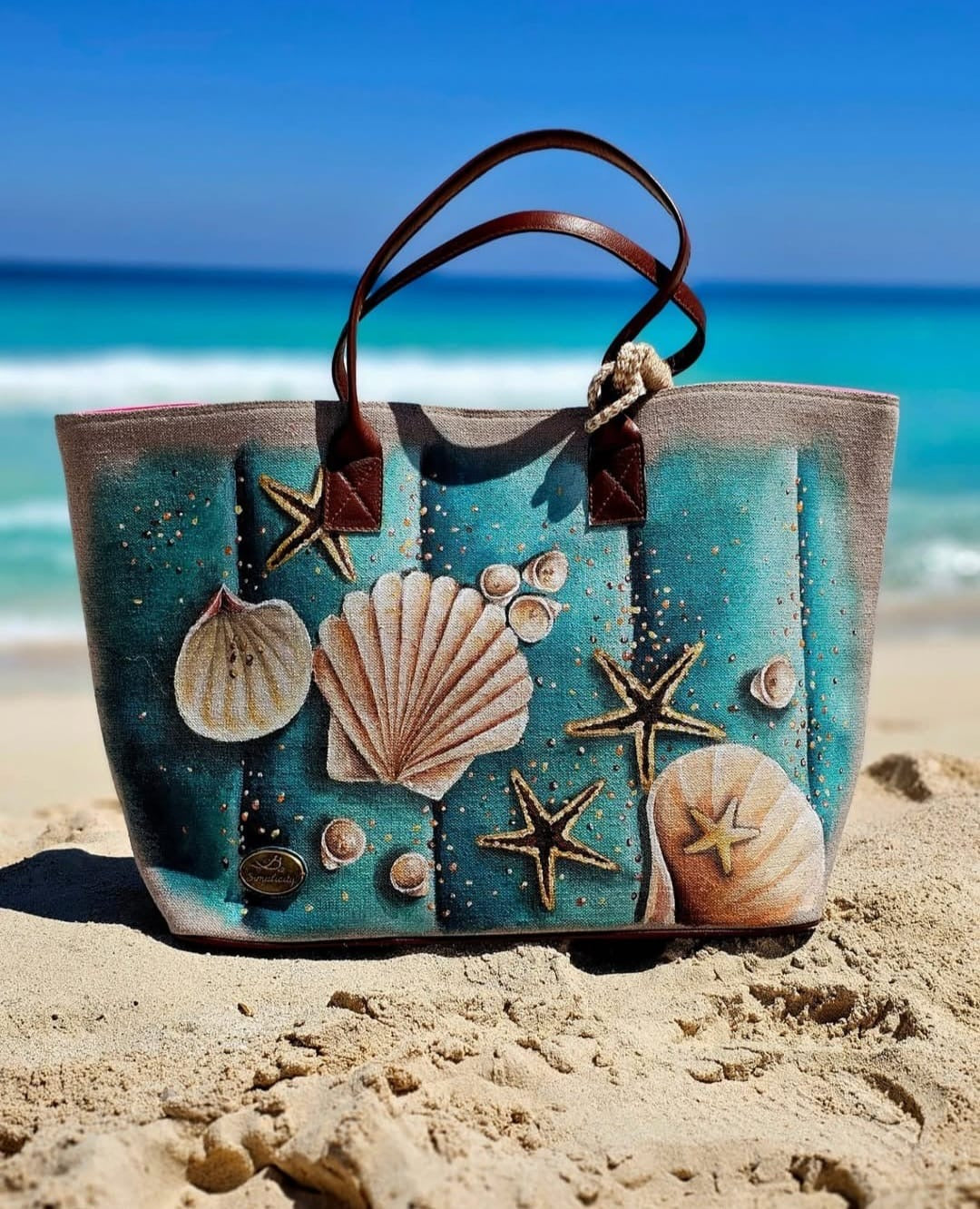 Beach Bags with Tassel
