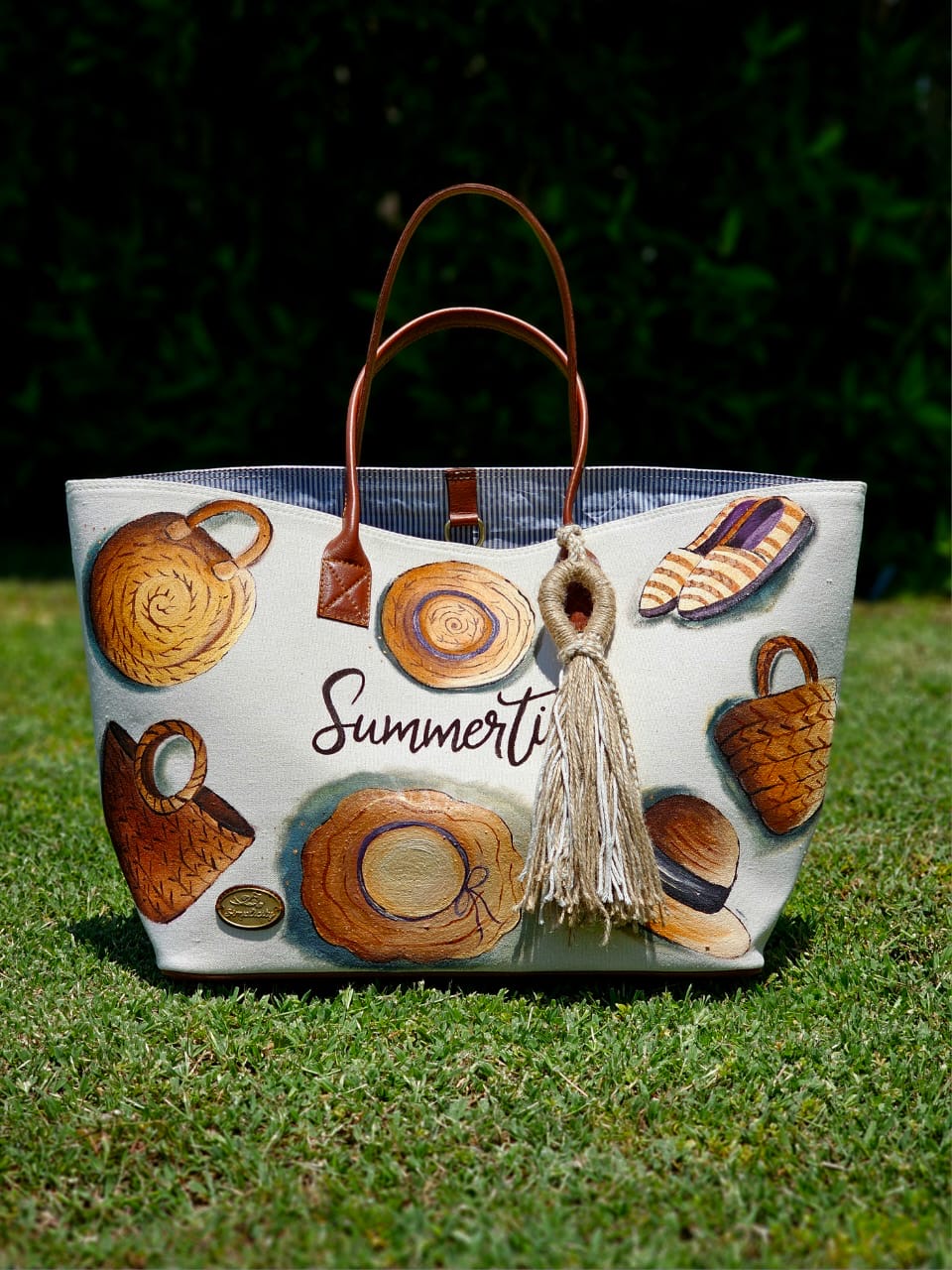 Beach Bags with Tassel