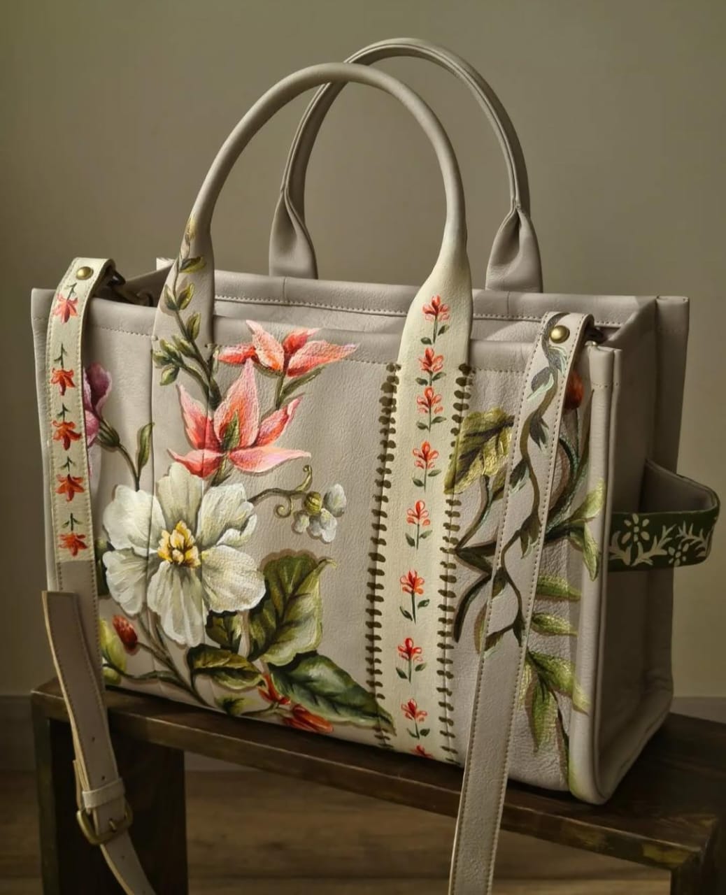 Leather Tote Bag