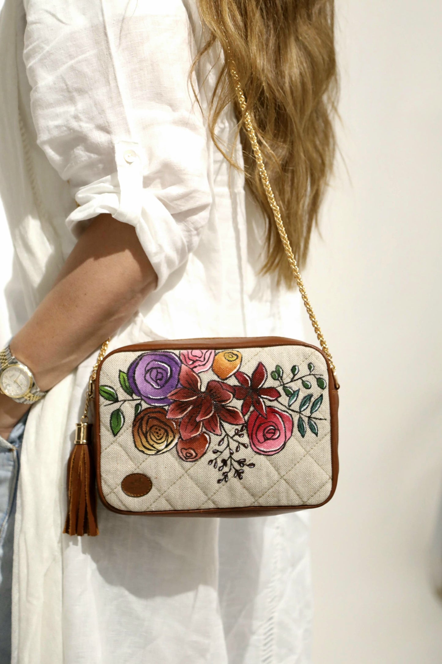 Fabric Cross Bag