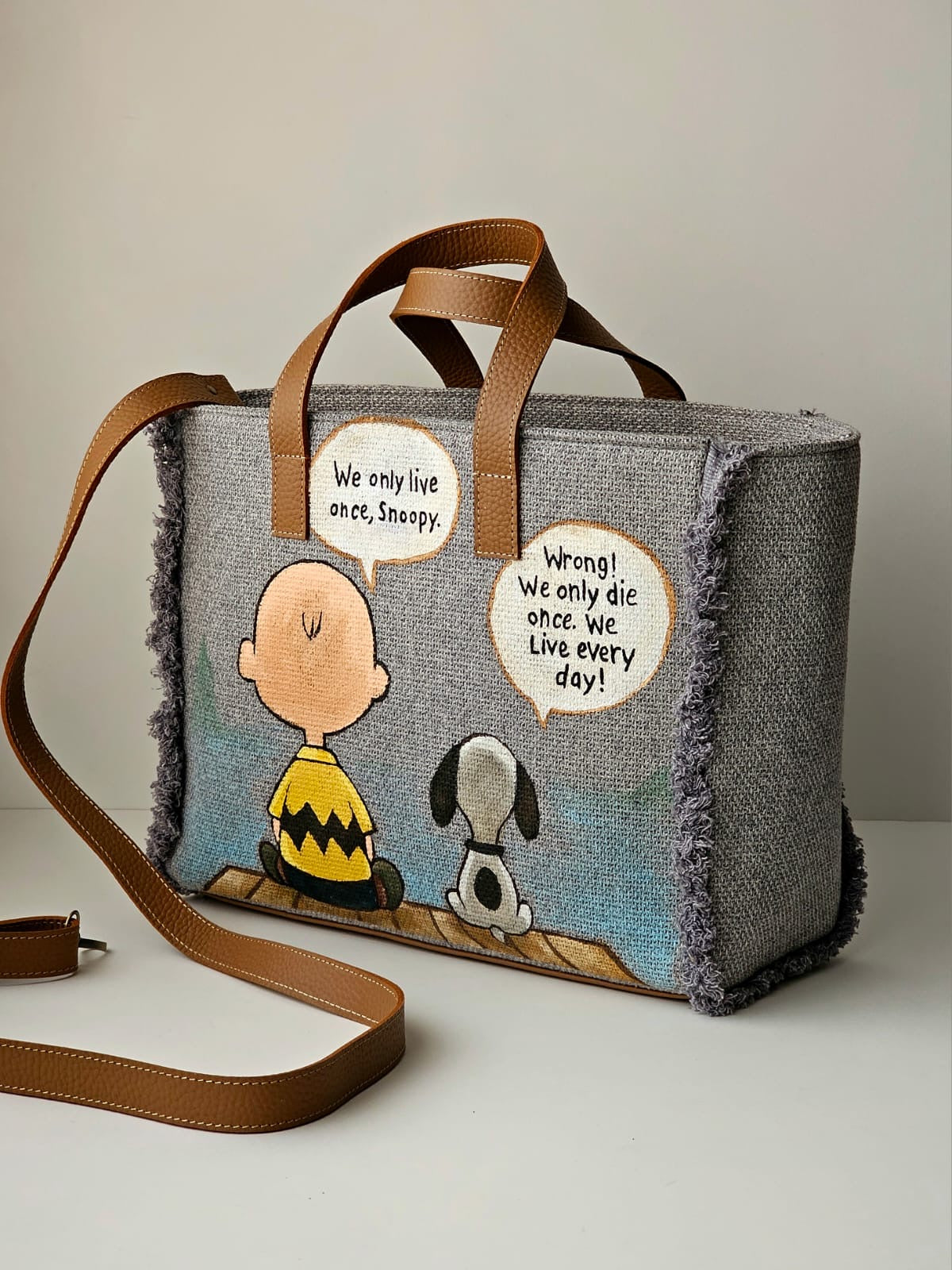 Grey Tote Bag X We Live Everyday