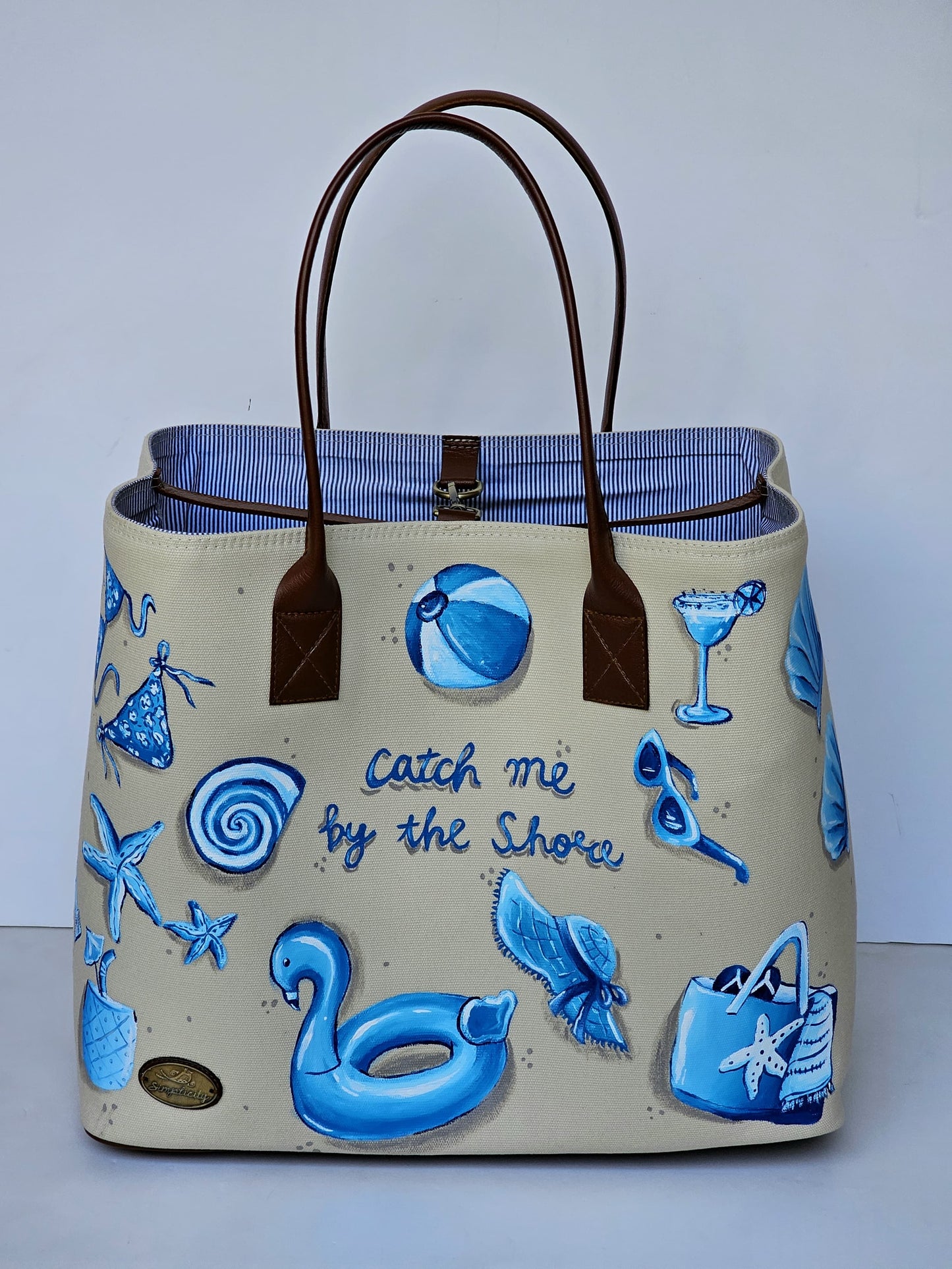 Beach Bag X Blue Vibes
