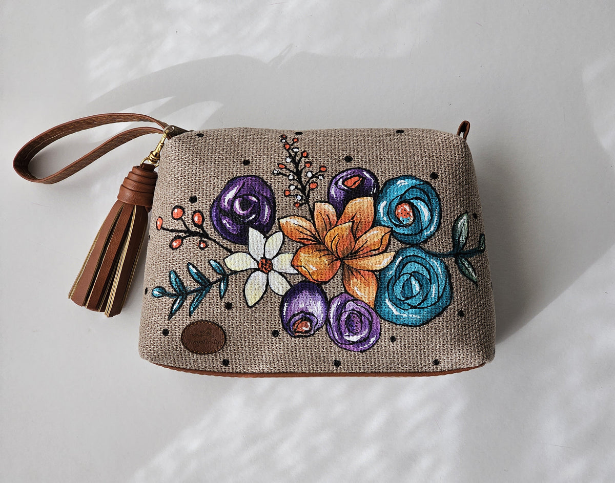Gogo Clutch X Colorful Blooms