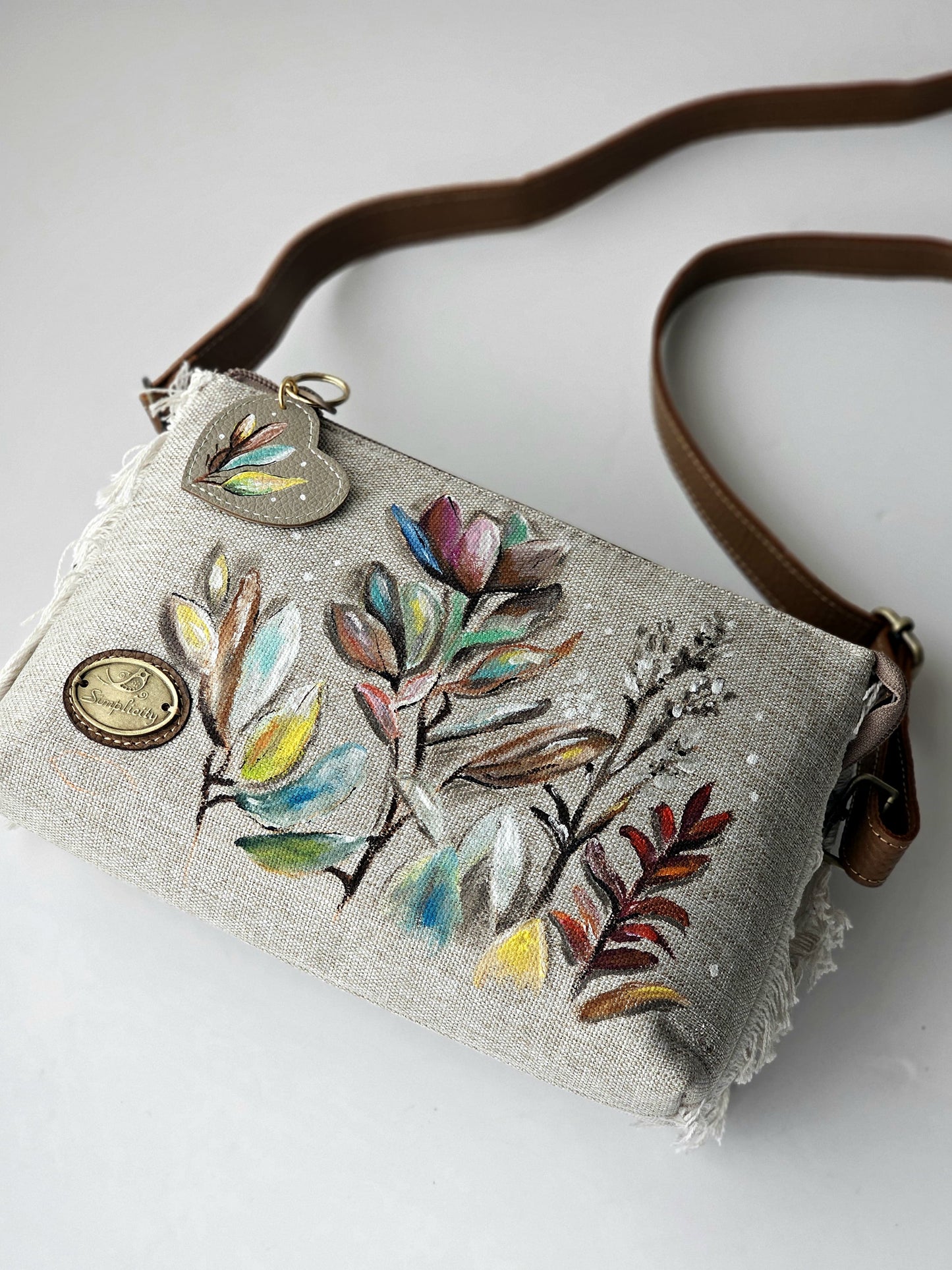 Cross Bag Flowers Design 3