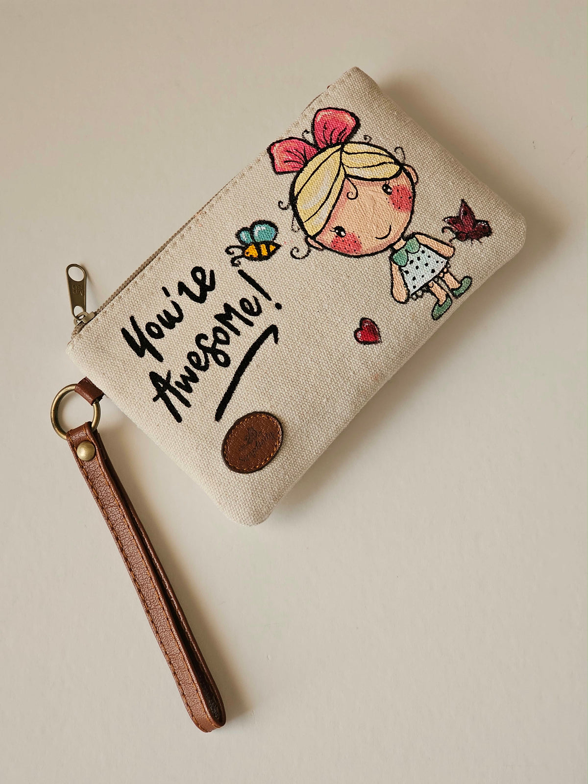 Mini Pouch X Butterfly Girl