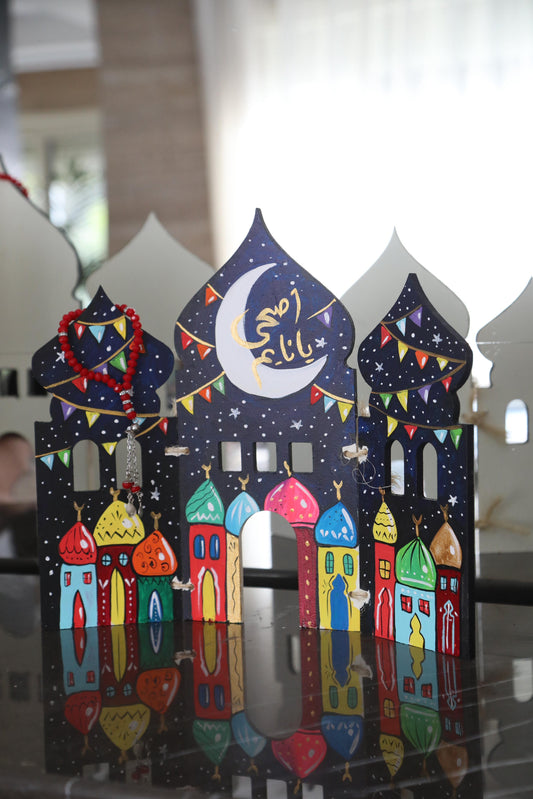 Small Wooden Paravan