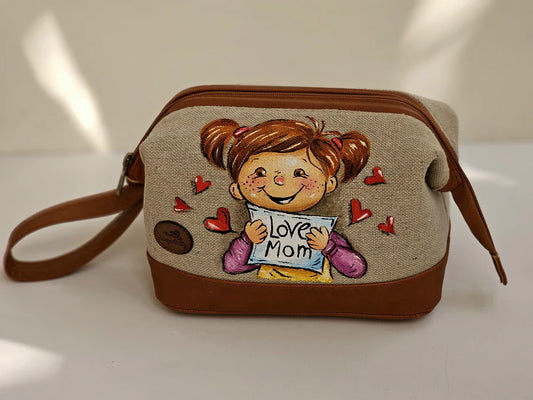 Makeup Pouch Little Girl