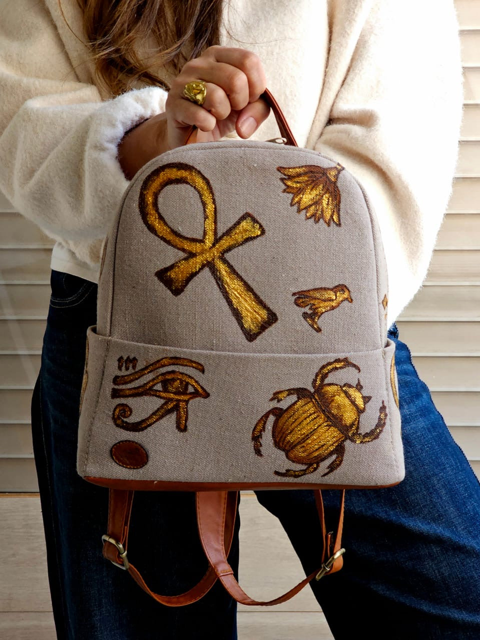 Medium Backpack X The Saqqara