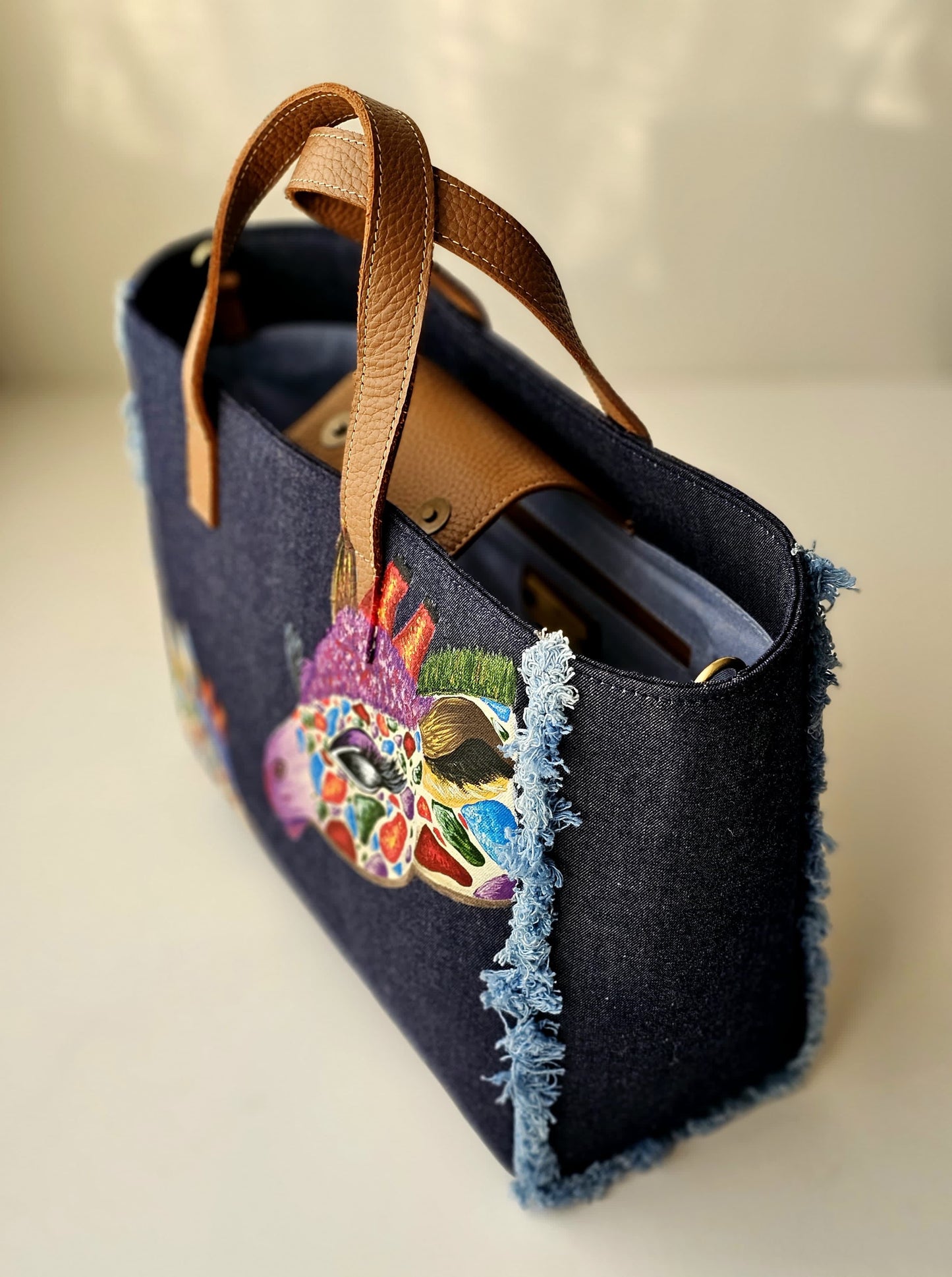 Jeans Tote Bag Jeans X Giraffe